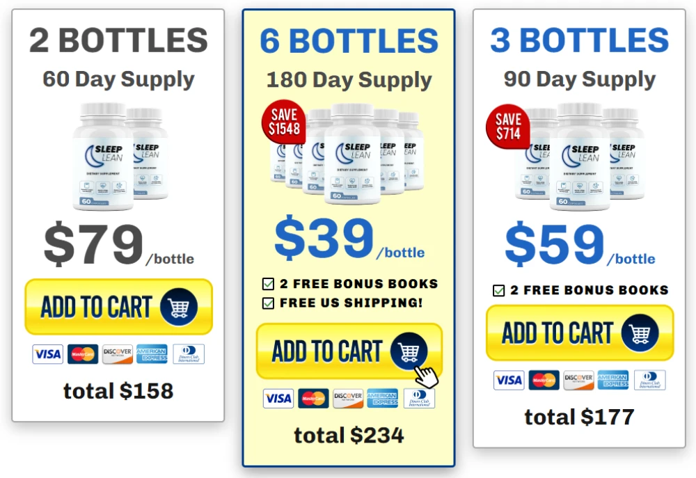 Buy Sleeplean official sleep supplement with limited time offer